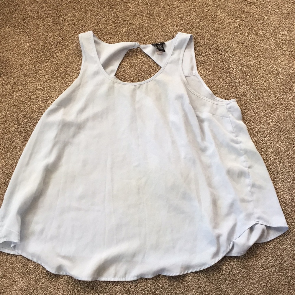 Torrid plus size 1 baby blue tank